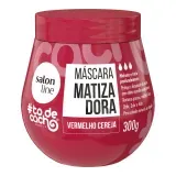 16073 - Mascara Matizadora -todecacho Vermelho Cereja 300g Salon Line